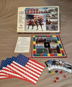 Vtg Your America Bicentennial 1776 Edition Board Game Cadaco 1975 United States